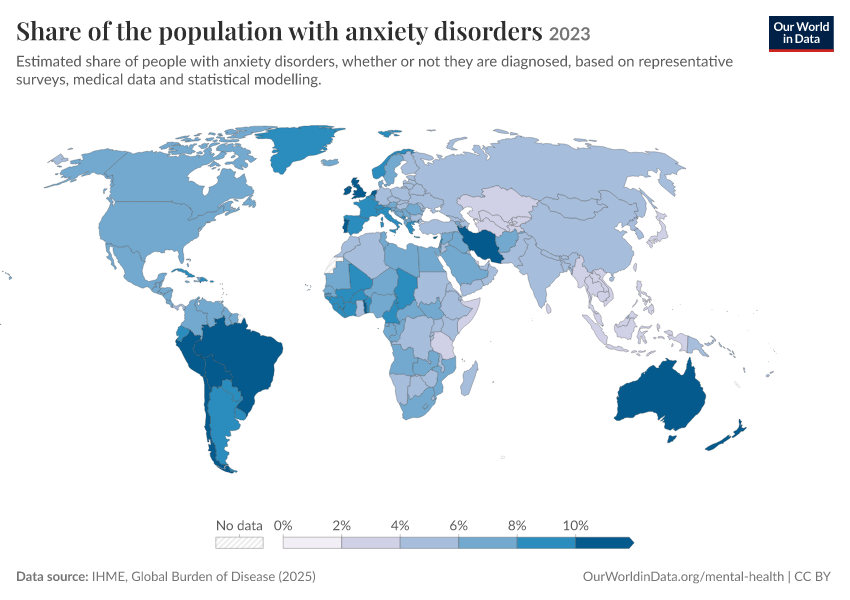 A thumbnail of the "Share of the population with anxiety disorders" chart