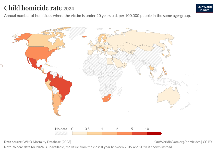 A thumbnail of the "Child homicide rate" chart