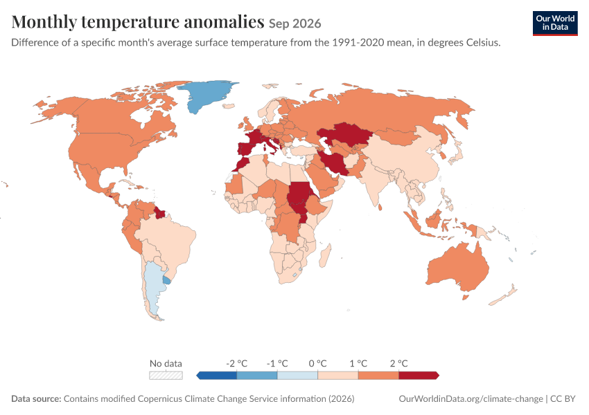 A thumbnail of the "Monthly temperature anomalies" chart